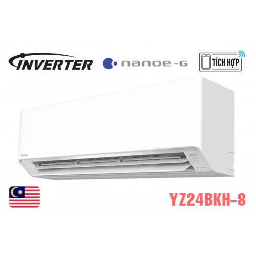Điều hòa Panasonic 2 chiều 24.000BTU inverter YZ24BKH-8 Điều hòa Panasonic 2 chiều 24.000BTU inverter YZ24BKH-8